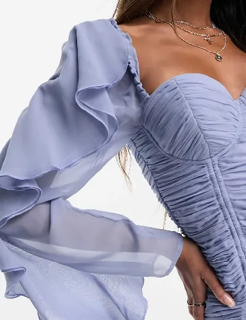 Rochie scurta ASOS, mov