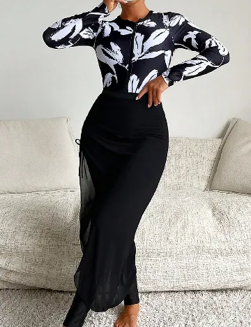 Costum de baie SHEIN, negru