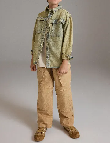 Pantaloni Reserved, maro Maro