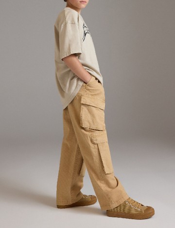 Pantaloni Reserved, maro