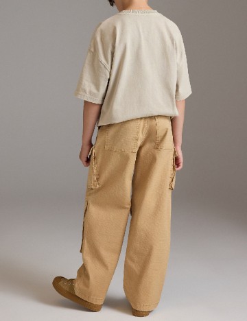 Pantaloni Reserved, maro