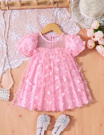 Rochie Shein Kids, roz Roz