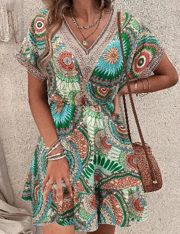 Rochie scurta SHEIN, mix culori Mix culori