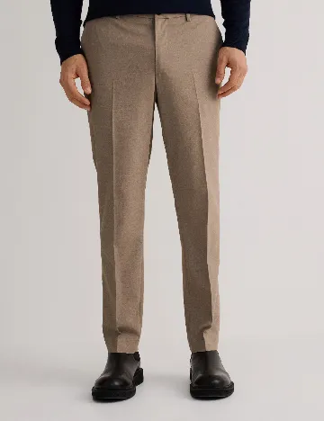 Pantaloni Reserved, maro Maro