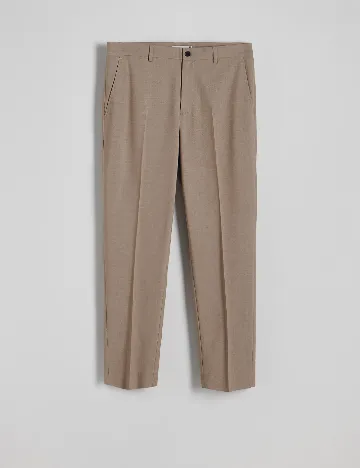 Pantaloni Reserved, maro Maro