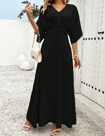 Rochie lunga SHEIN, negru Negru