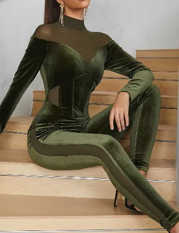 Salopeta SHEIN, verde Verde