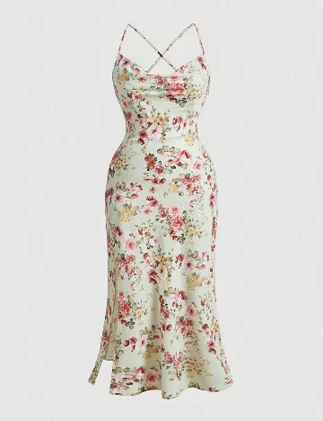 Rochie medie SHEIN CURVE, floral