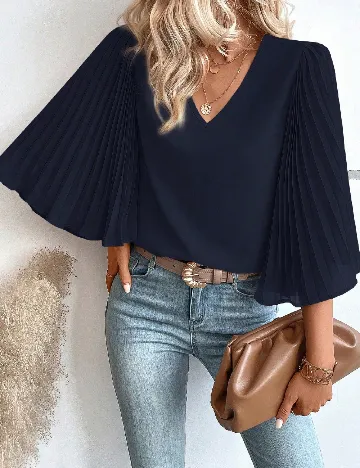 Bluza SHEIN, albastru