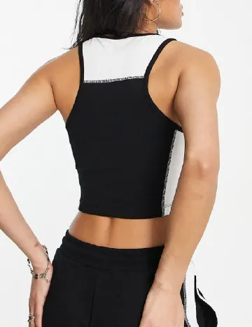 Top ASOS, negru Negru