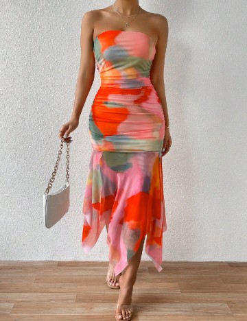 Rochie medie SHEIN, mix culori