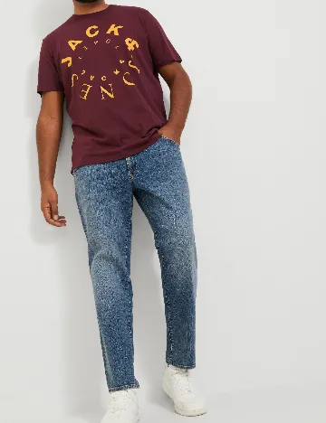 Blugi Jack&Jones Plus Size Men, albastru Albastru