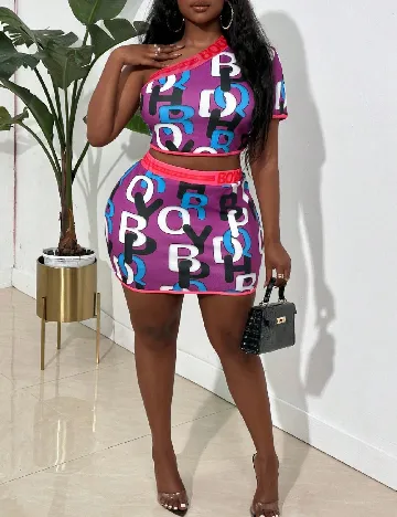 Compleu SHEIN CURVE, mix culori Mix culori