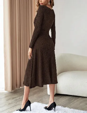 Rochie medie SHEIN, maro Maro