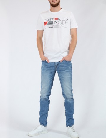 Tricou Milano Bulls, alb