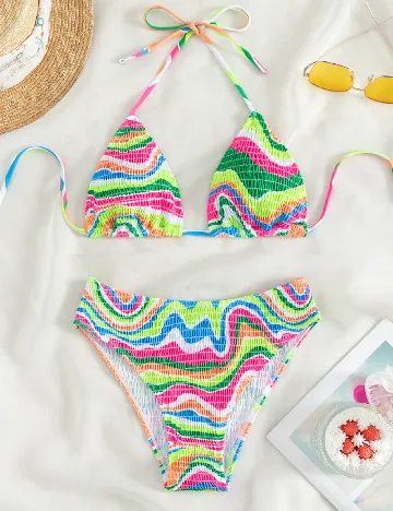 Costum de baie SHEIN, mix culori Mix culori