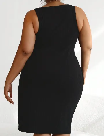 Rochie scurta SHEIN CURVE, negru Negru