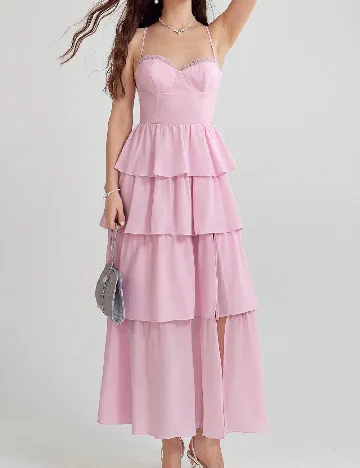 Rochie medie SHEIN, roz Roz