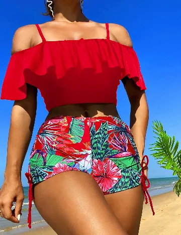 Costum de baie SHEIN, mix culori Mix culori