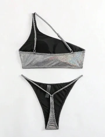 Costum de baie SHEIN, argintiu Gri