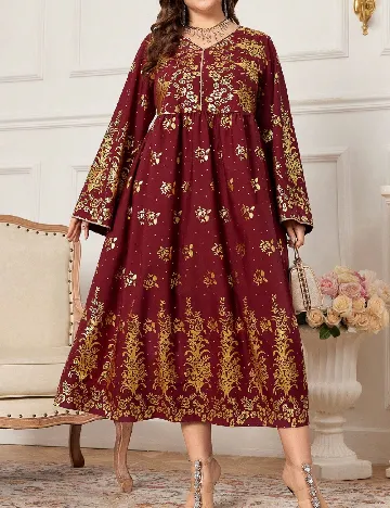 Rochie medie SHEIN CURVE, visiniu Rosu