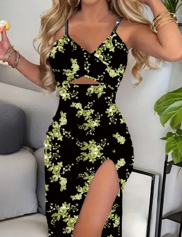 Rochie medie SHEIN, negru Negru