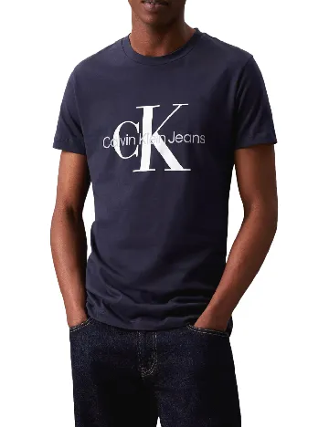 Tricou Calvin Klein Jeans, bleumarin Albastru