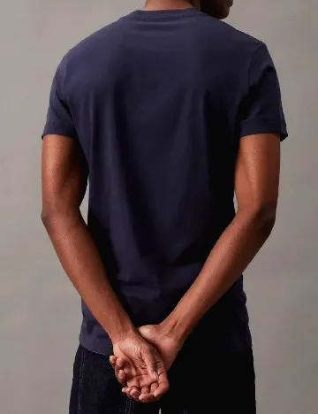 Tricou Calvin Klein Jeans, bleumarin Albastru