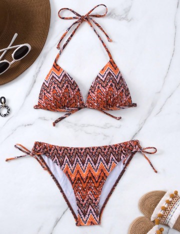 Costum de baie SHEIN, mix culori