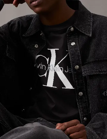 Tricou Calvin Klein Jeans, negru Negru