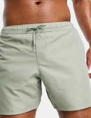 Short de baie ASOS, verde Verde