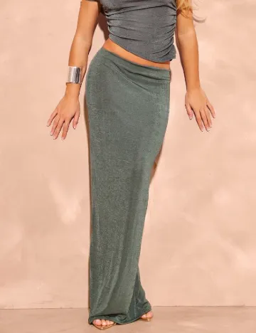 Fusta PRETTYLITTLETHING, verde Verde