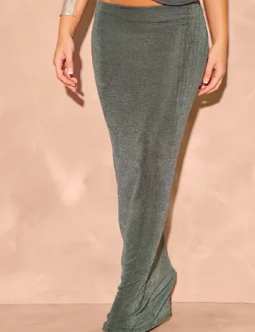 Fusta PRETTYLITTLETHING, verde Verde