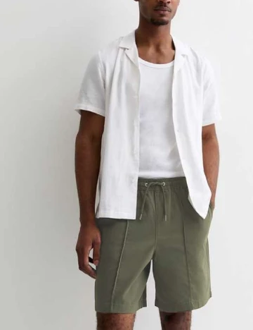 Pantaloni scurti New look, verde Verde
