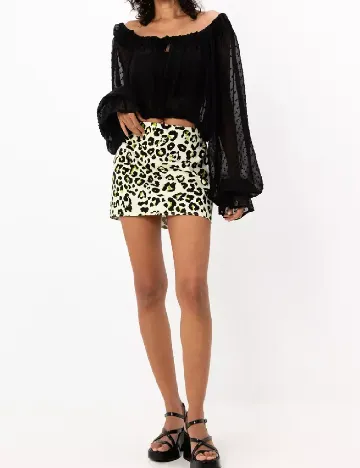 Fusta ASOS, animal print Animal print