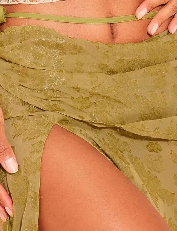 Fusta PRETTYLITTLETHING, verde Verde