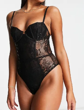 Body Wild Lovers, negru Negru