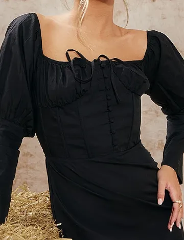 Rochie scurta PRETTYLITTLETHING, negru Negru