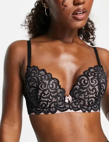 Sutien Pour Moi, negru