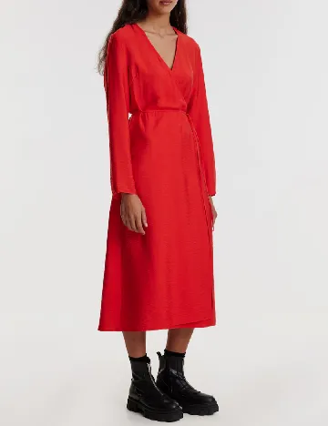 Rochie medie Edited, rosu Rosu