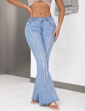 Blugi SHEIN, albastru Albastru
