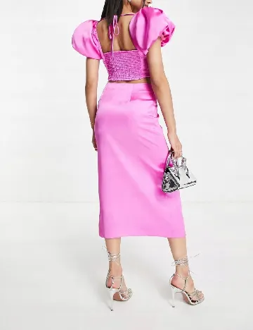 Fusta Miss Selfridge, roz Roz