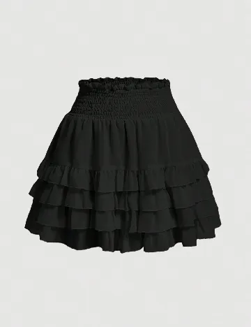 Fusta SHEIN, negru Negru
