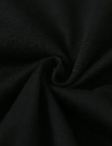 Tricou SHEIN Plus Size Men, negru Negru