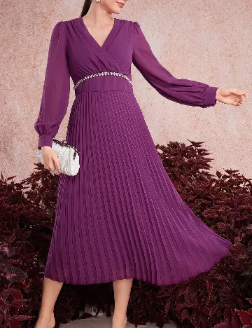 Rochie medie SHEIN, mov Mov