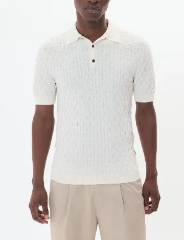 Tricou Matinique, ecru Alb