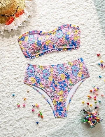 Costum de baie SHEIN, mix culori Mix culori