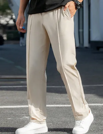 Pantaloni SHEIN, crem Crem
