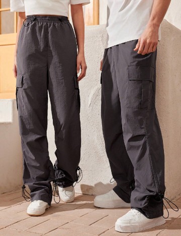 Pantaloni SHEIN, gri