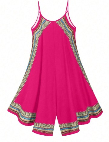 Salopeta SHEIN CURVE, roz